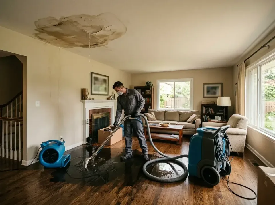 attic-pipe-burst-ceiling-drip-008 — frequently asked questions, Water Damage Restoration & Carpet Care in El Dorado Springs,…